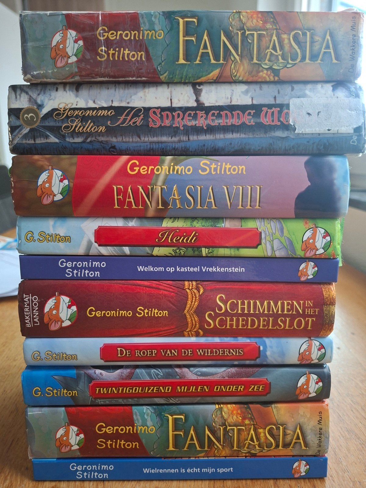 Geronimo Stilton Boeken - Diverse Titels, Ophalen of Verzenden, Gelezen, Geronimo Stilton, Fictie