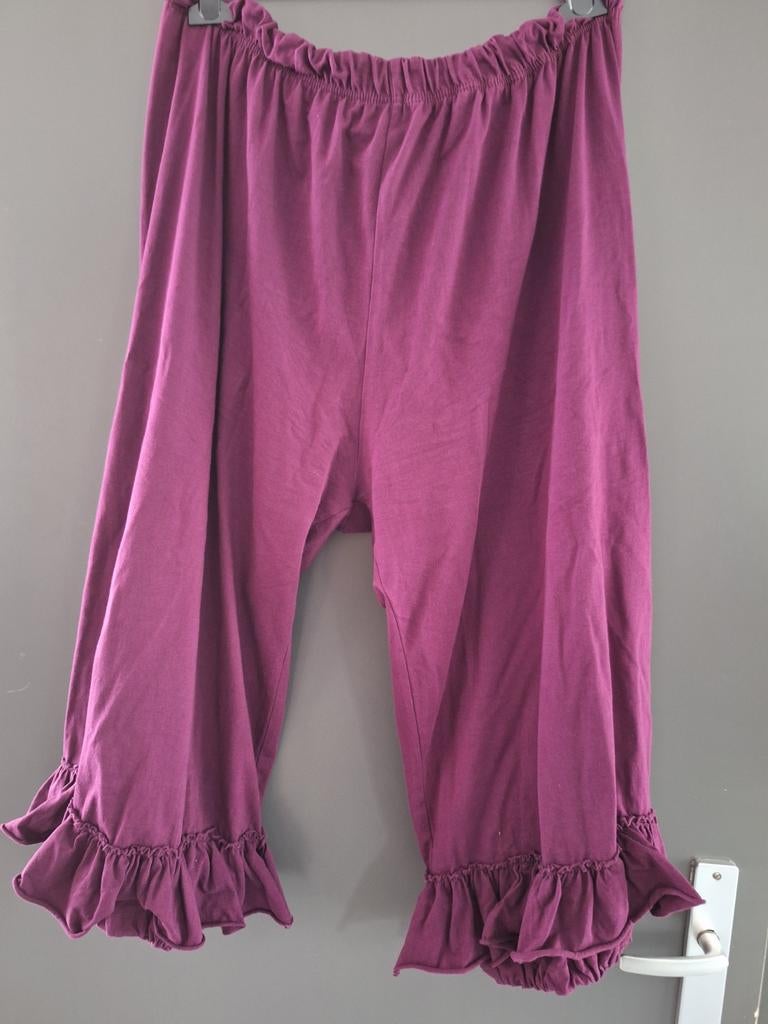 Broek mt 50/52/54, Kleding | Dames, Grote Maten, Ophalen of Verzenden, Zo goed als nieuw, Paars, Broek of Spijkerbroek