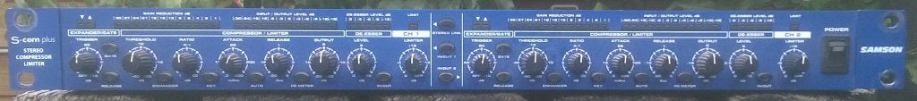 Compressor limiter Samson S-Com plus, Samson, Ophalen of Verzenden, Zo goed als nieuw, Nb