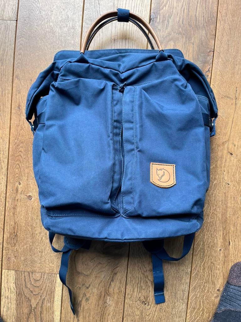 Fjallraven Haulpack No.1 rugzak G-1000 blauw ZGAN, Ophalen of Verzenden, Zo goed als nieuw, Overige merken