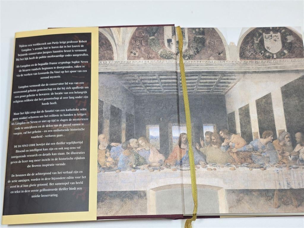 Da Vinci Code — Luxe Geïllustreerde Editie, Dan Brown, Boeken, Ophalen of Verzenden, Gelezen