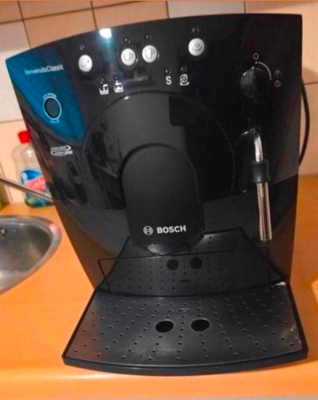 Bosch BenvenutoClassic Espresso Apparaat, Witgoed en Apparatuur, Gebruikt, Espresso apparaat, 2 tot 4 kopjes, Afneembaar waterreservoir