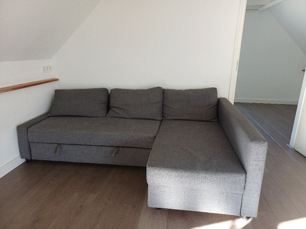 Bedbank, Huis en Inrichting, Ophalen, Gebruikt, 140 cm, Twijfelaar