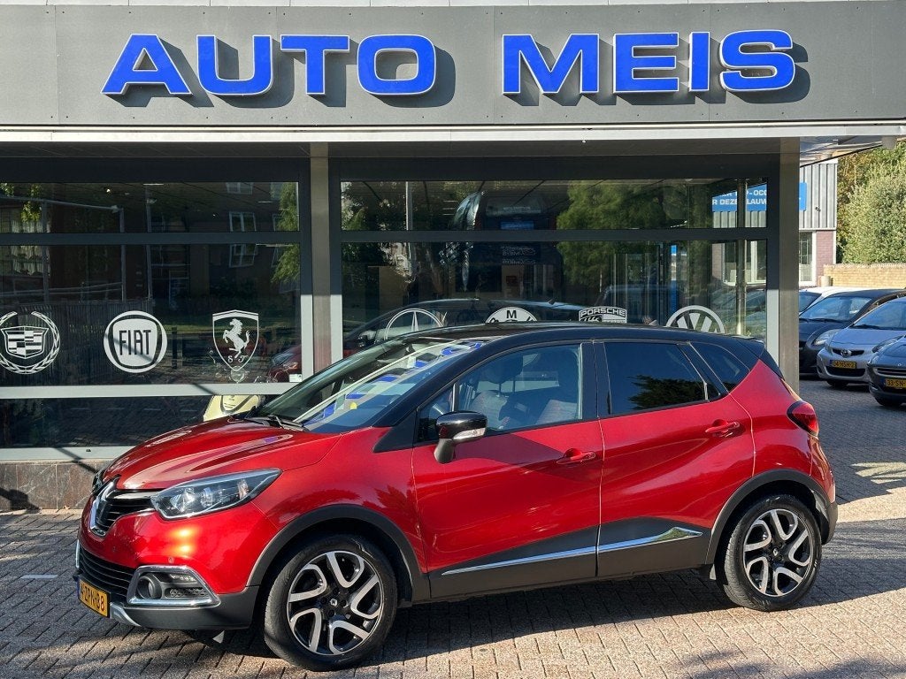 Renault CAPTUR 1.2 TCe Helly Hansen Automaat navi Cruise NAP, Auto's, Euro 5, 4 cilinders, SUV of Terreinwagen, Parkeersensor