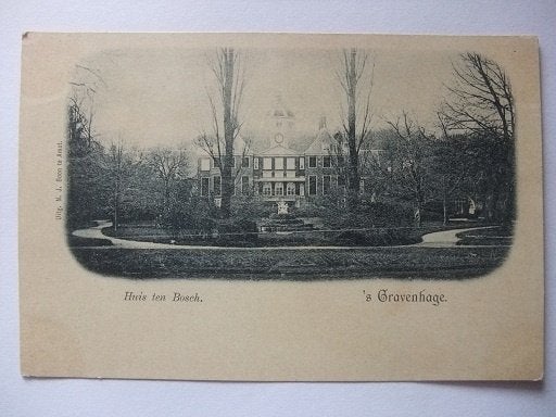 P323 Den Haag - Paleis Huis ten Bosch circa 1900, Verzenden, Voor 1920, Ongelopen, Zuid-Holland