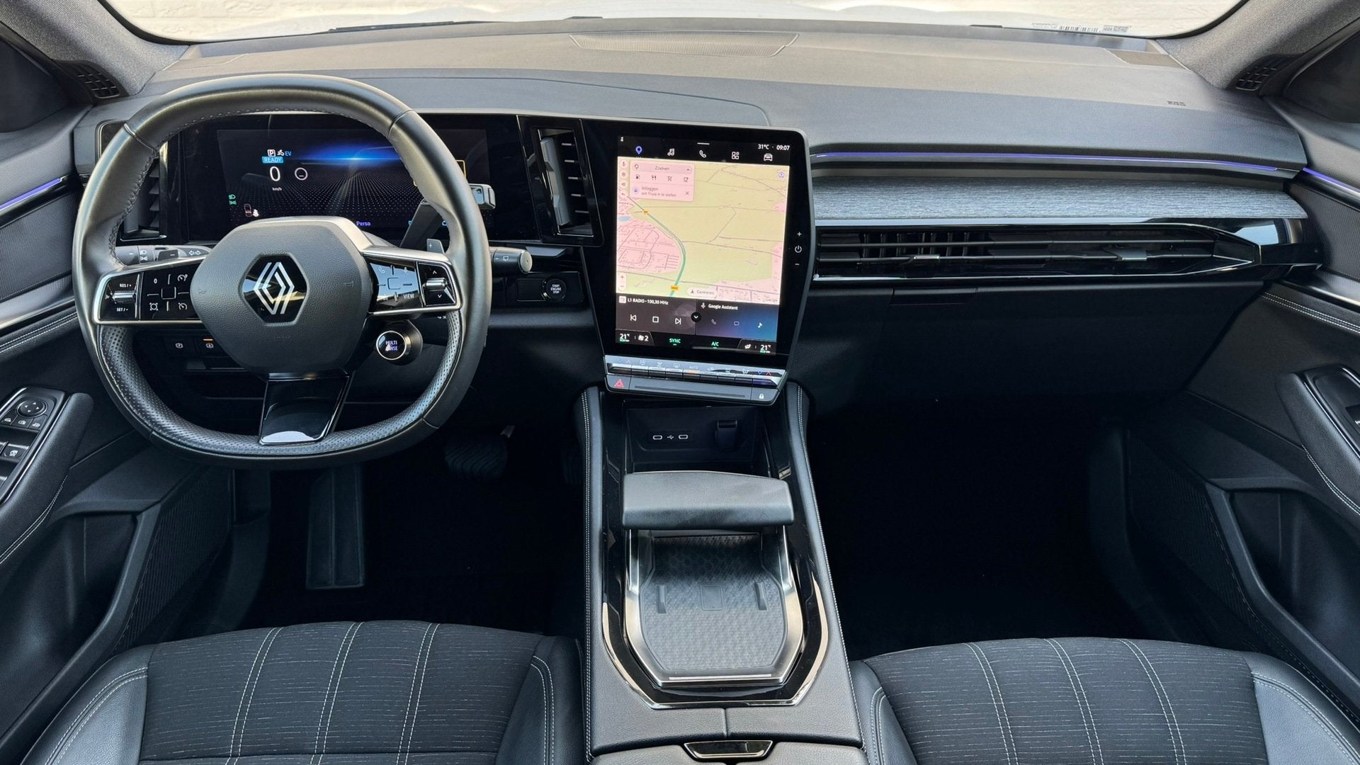 Renault AUSTRAL 1.2 E-Tech full hybrid 200 Camera Navi Carpl, Auto's, Dealer onderhouden, Gebruikt, 1199 cc, Leder en Stof
