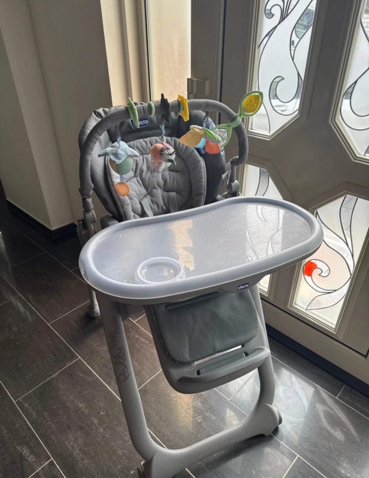 Chicco babystoel/eetstoel  vanaf baby, Ophalen of Verzenden, Zo goed als nieuw, Inklapstoel