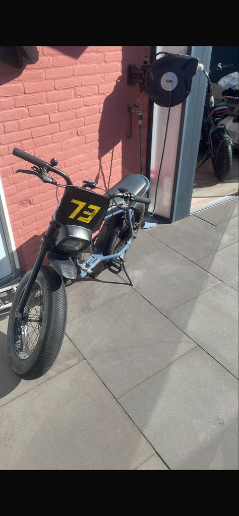 Super73 ZX Miami - Stijlvolle elektrische fiets, Zo goed als nieuw, Minder dan 47 cm, 50 km per accu of meer, Ophalen