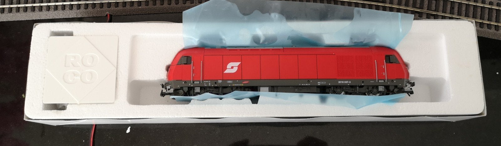 Roco 63401 Rh 2016, Verzenden, Gelijkstroom, Locomotief, Roco