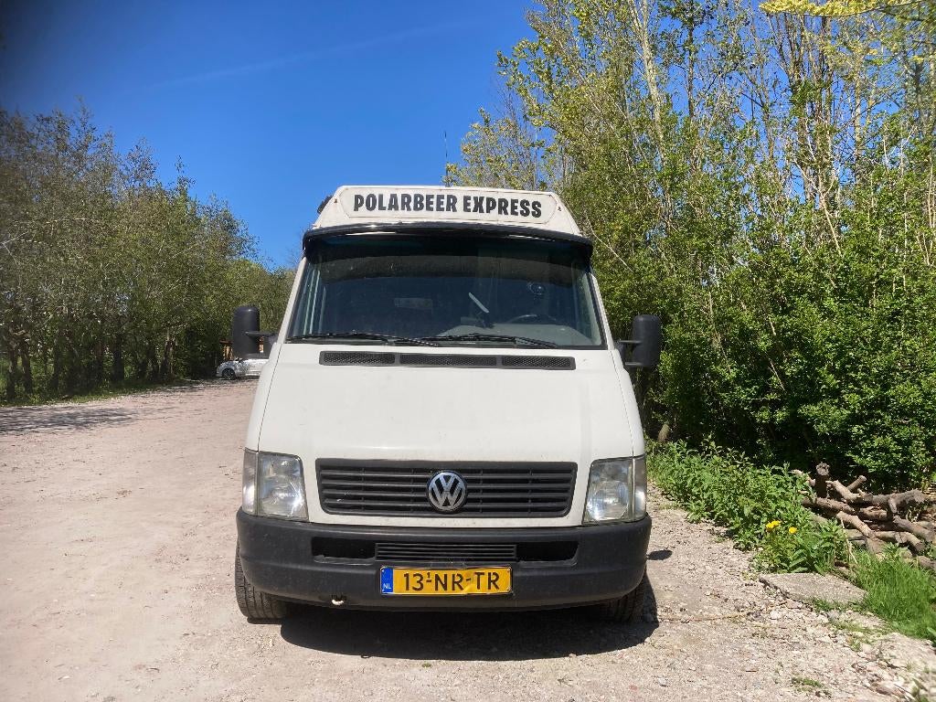 Volkswagen Lt35 2.5 TDI Kombi 80KW VD 2004 Wit, Auto's, Volkswagen, Particulier, Airbags, Airconditioning, Lichtmetalen velgen