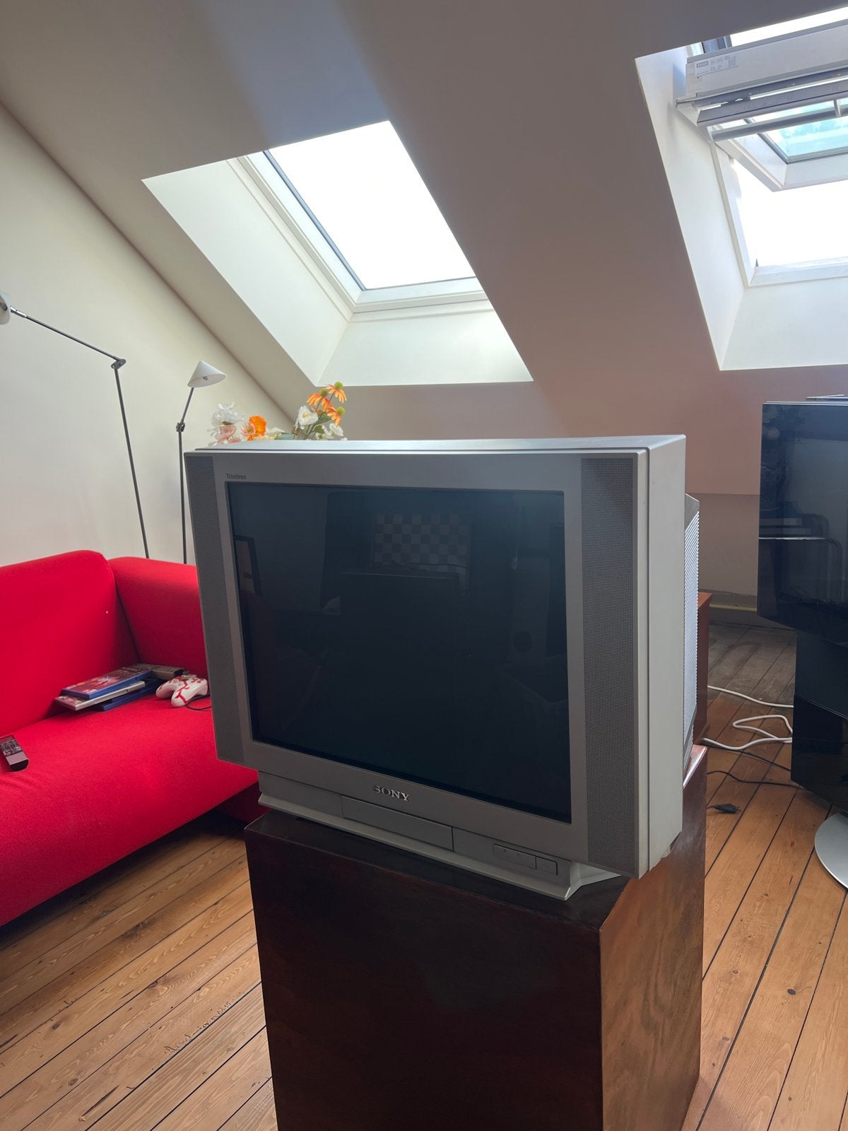 Sony Trinitron 25 inch retro CRT TV, Audio, Tv en Foto, Vintage Televisies, Ophalen of Verzenden, Gebruikt, 60 tot 80 cm, Sony