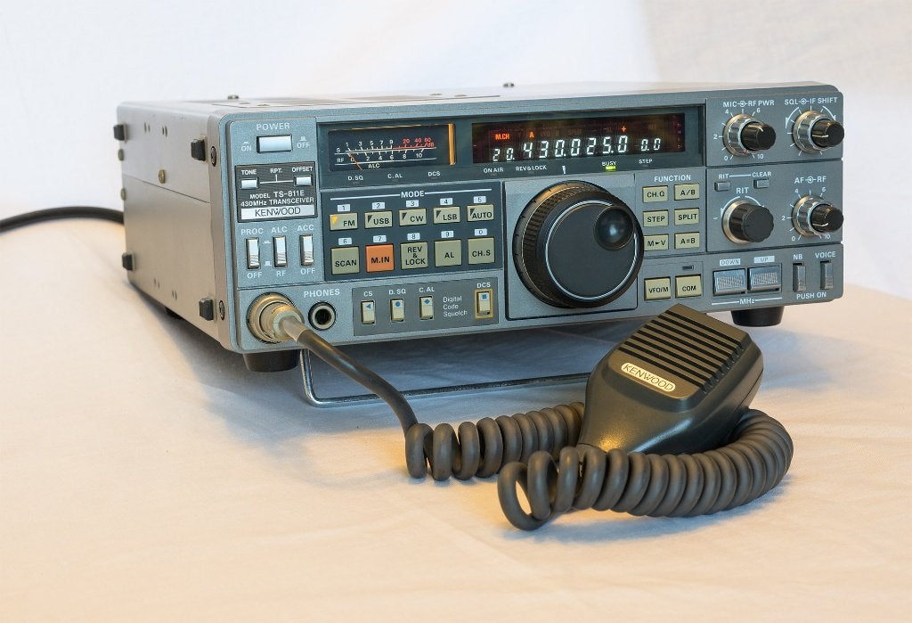 Kenwood 70cm Transceiver TS-811E, Ophalen of Verzenden, Gebruikt