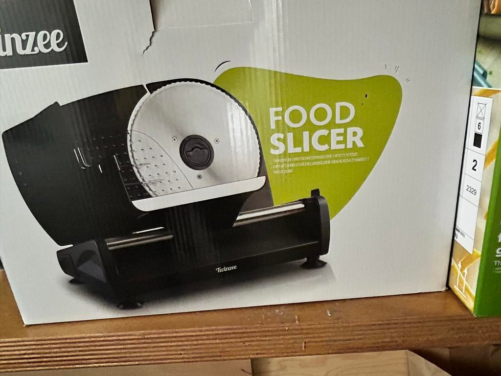 Twinzee Food Slicer - 1x gebruikt, Ophalen of Verzenden, Zo goed als nieuw
