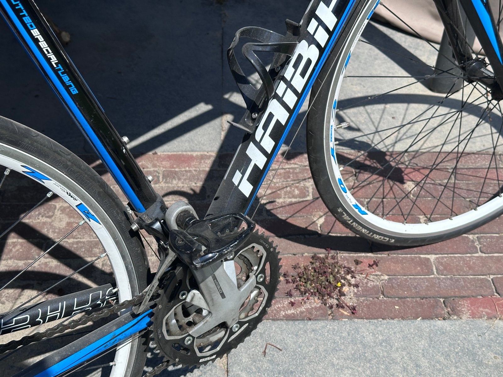 Haibike Racefiets - Zwart/Blauw, Goede Staat, 28 inch, Gebruikt, Aluminium, Meer dan 20 versnellingen