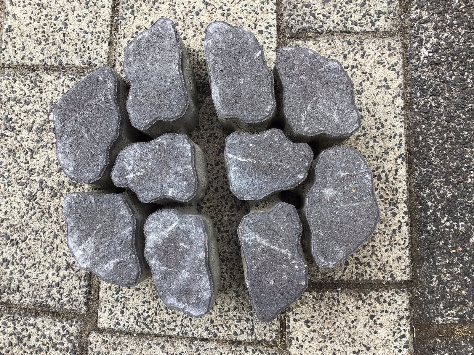 Grastegels beton antraciet, Ophalen, Nieuw, Antraciet