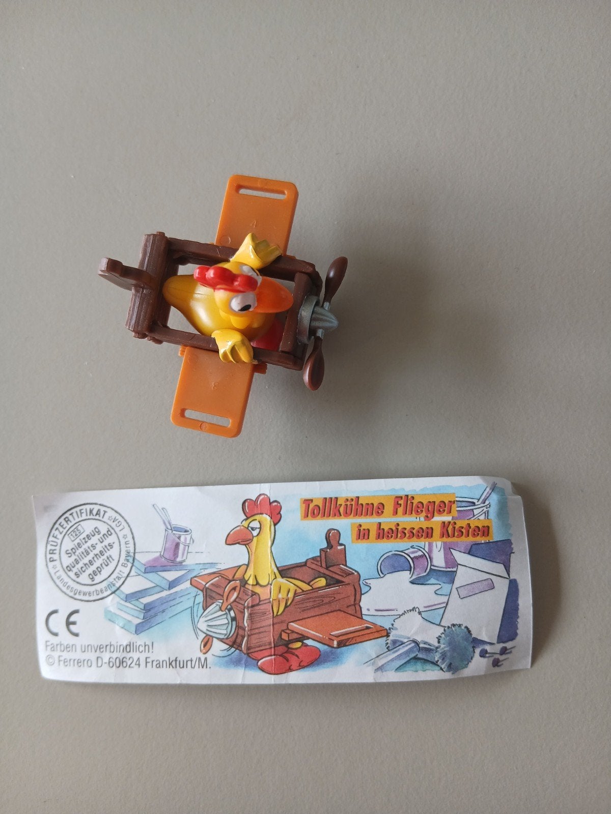 Kinder Surprise 'Tollkühne Flieger', Verzamelen, Verrassingseieren, Ophalen of Verzenden, Hardplasticfiguren