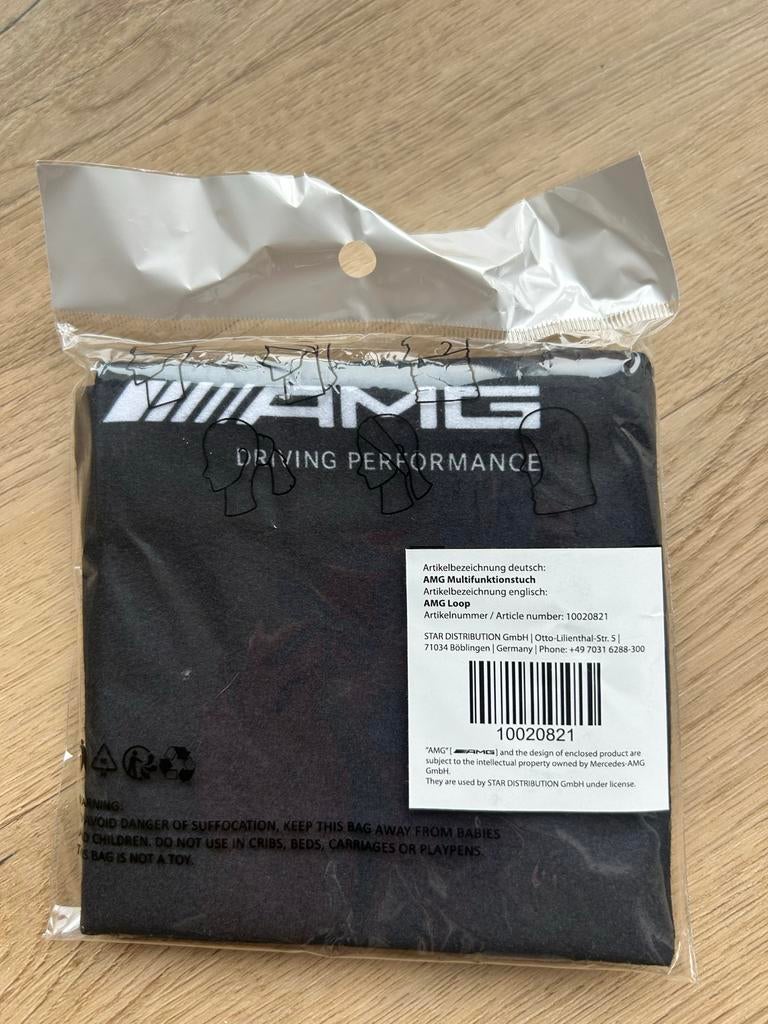 NIEUW AMG Multifunctioneel Nekwarmer / Balaclava, Motoren, Kinderen, Nieuw met kaartje, Overige merken, Overige typen