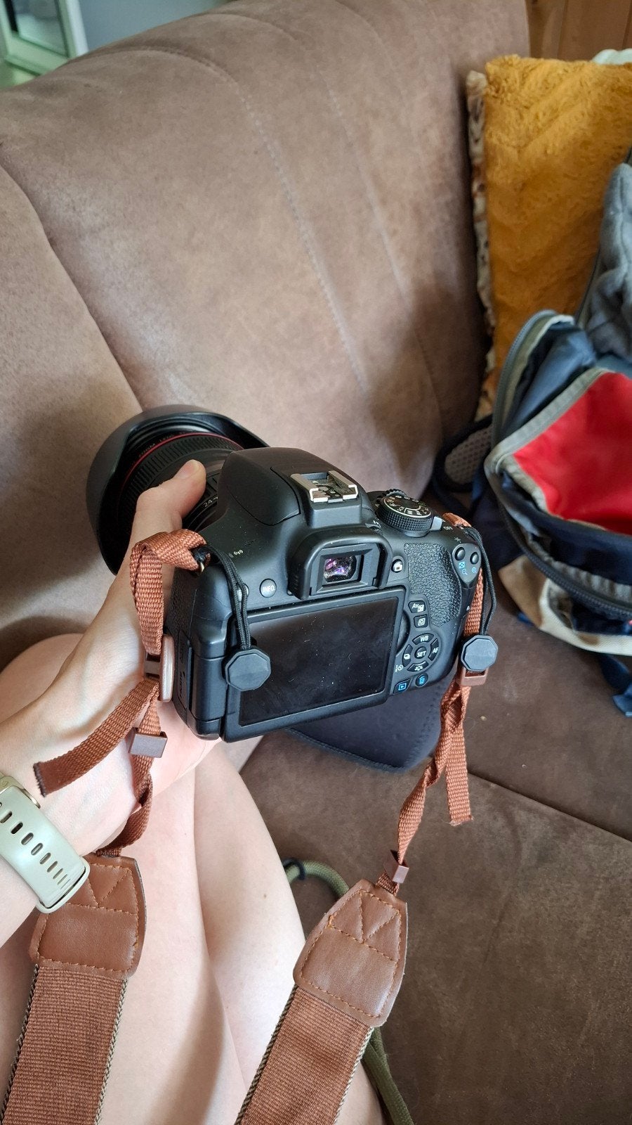 Canon 750D Spiegelreflexcamera met 4 lenzen en accessoires, Audio, Tv en Foto, Fotocamera's Digitaal, Gebruikt, Accu, Spiegelreflex