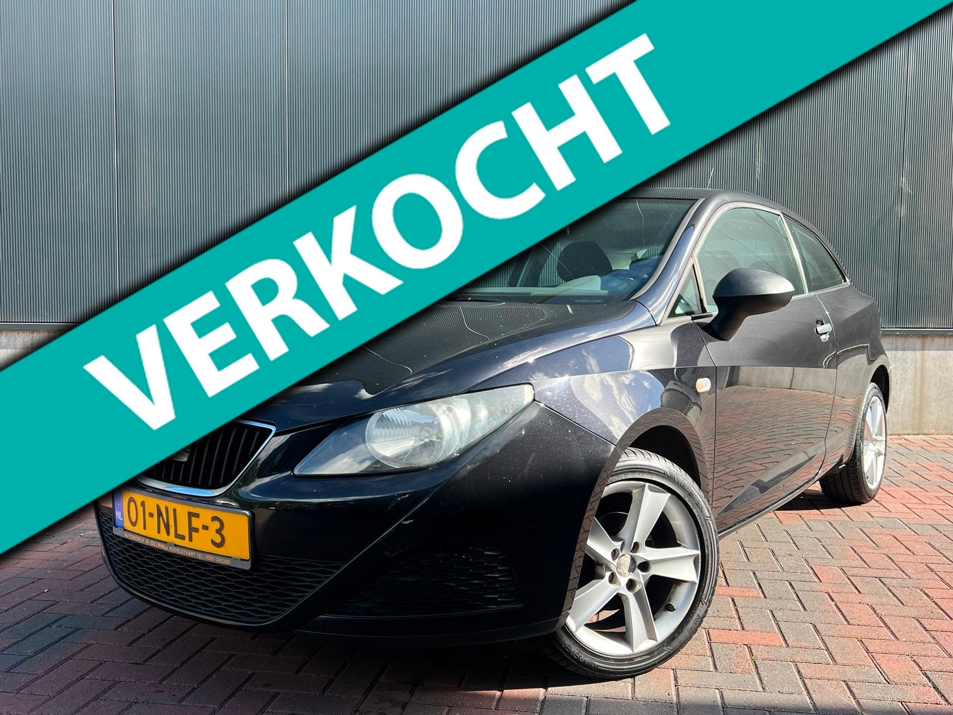 Seat Ibiza SC 1.2 Club * 3-Deurs * Airco * Elek-ramen * Nieu, Auto's, Seat, Voorwielaandrijving, Euro 5, Stof, Gebruikt