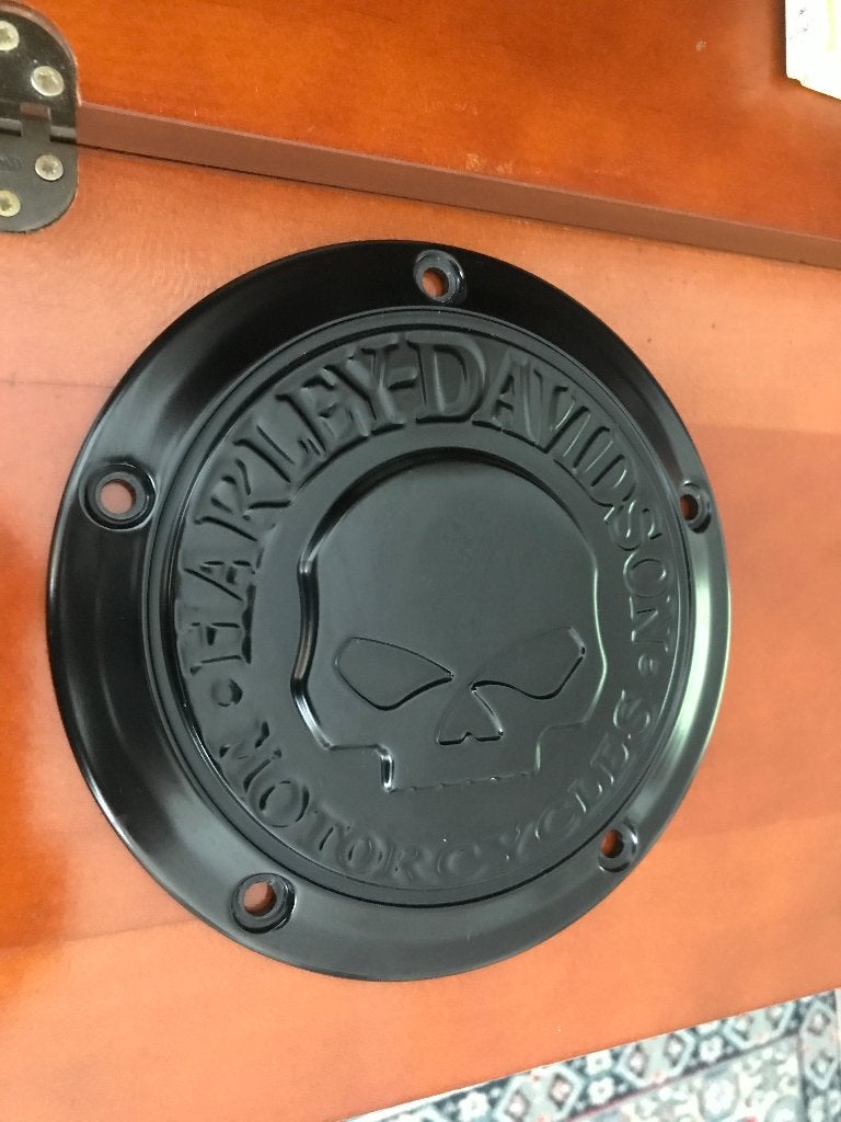 WILLIE G SKULL PRIMARY COVER DERBY KOPPELING HARLEY DAVIDSON, Verzenden