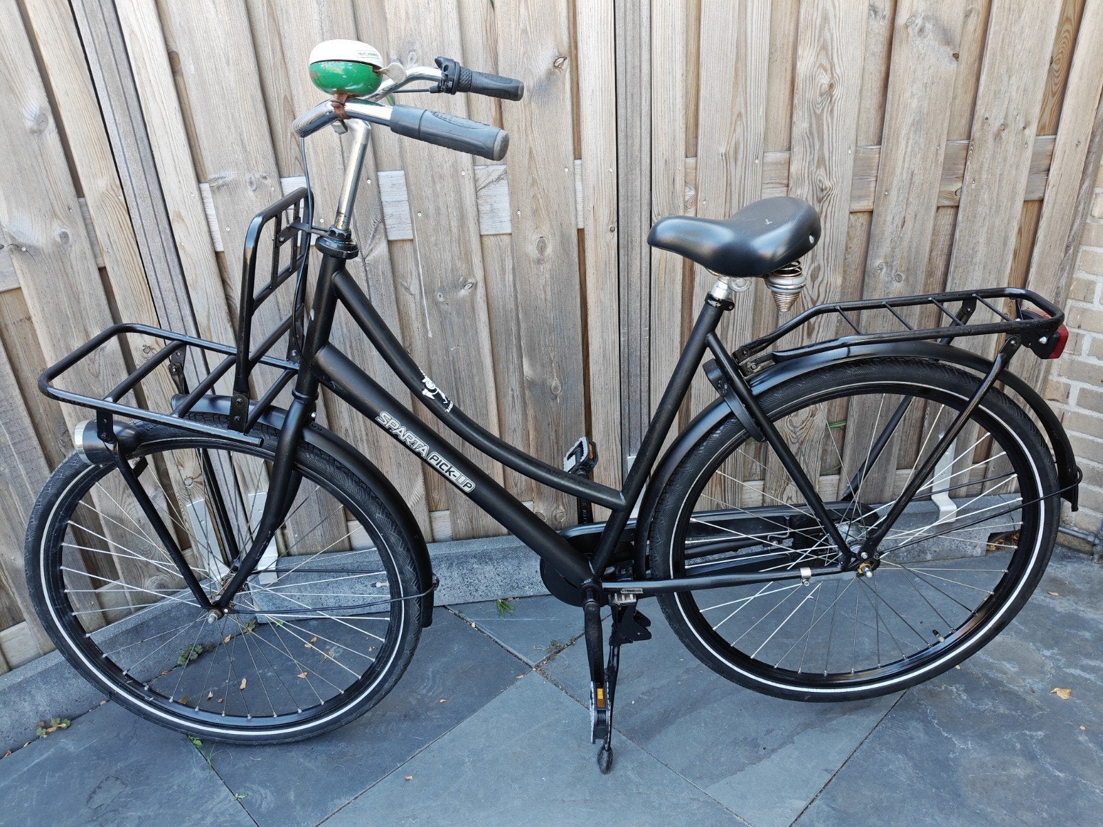 Sparta Pick-Up Transportfiets - Zwart, Terugtraprem, Sparta, Gebruikt, Versnellingen