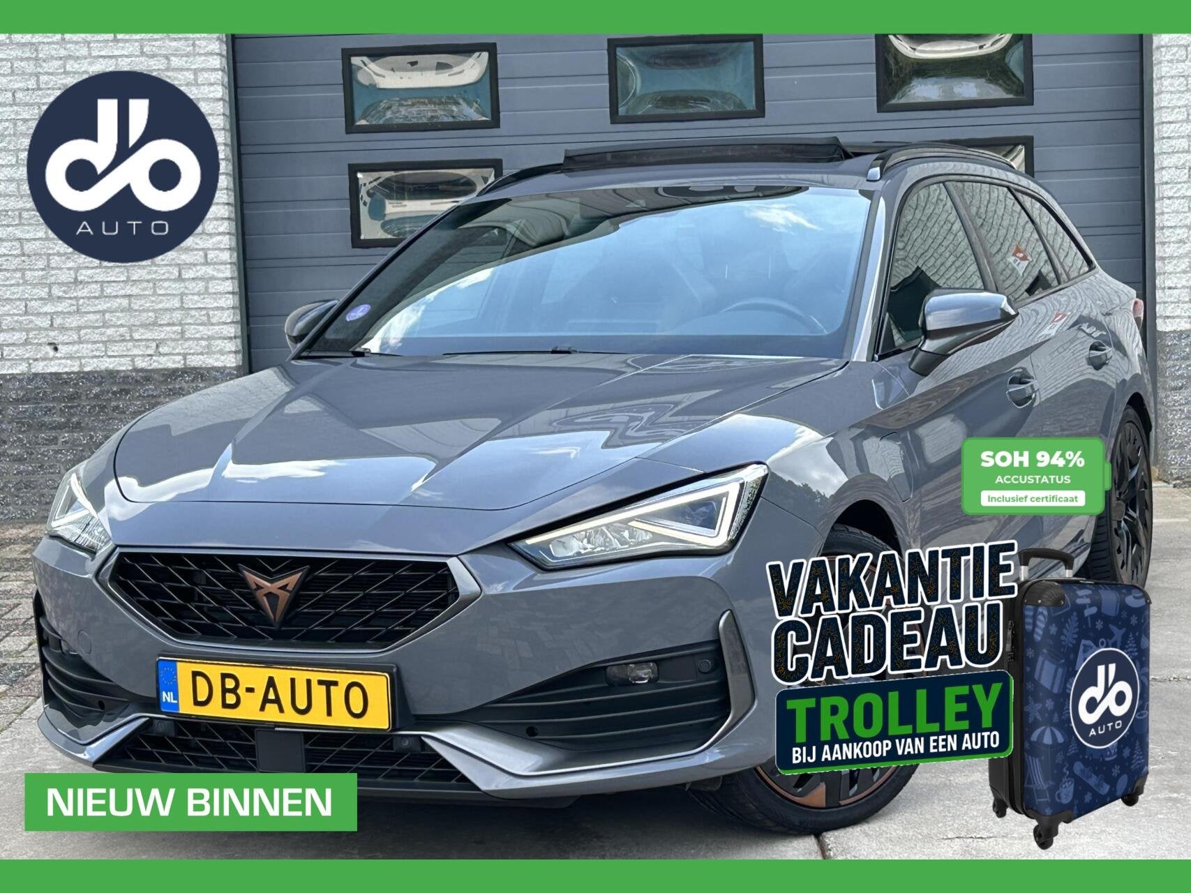 CUPRA Leon Sportstourer 1.4 e-Hybrid VZ Adrenaline, Auto's, Cupra, 77 km/l, Gebruikt, 4 cilinders, Leon