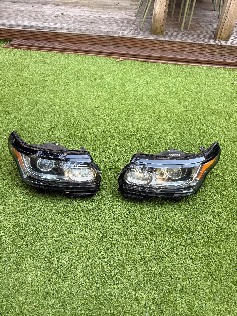 Set koplampen L405 Landrover Range Rover, Ophalen of Verzenden, Gebruikt, Land Rover