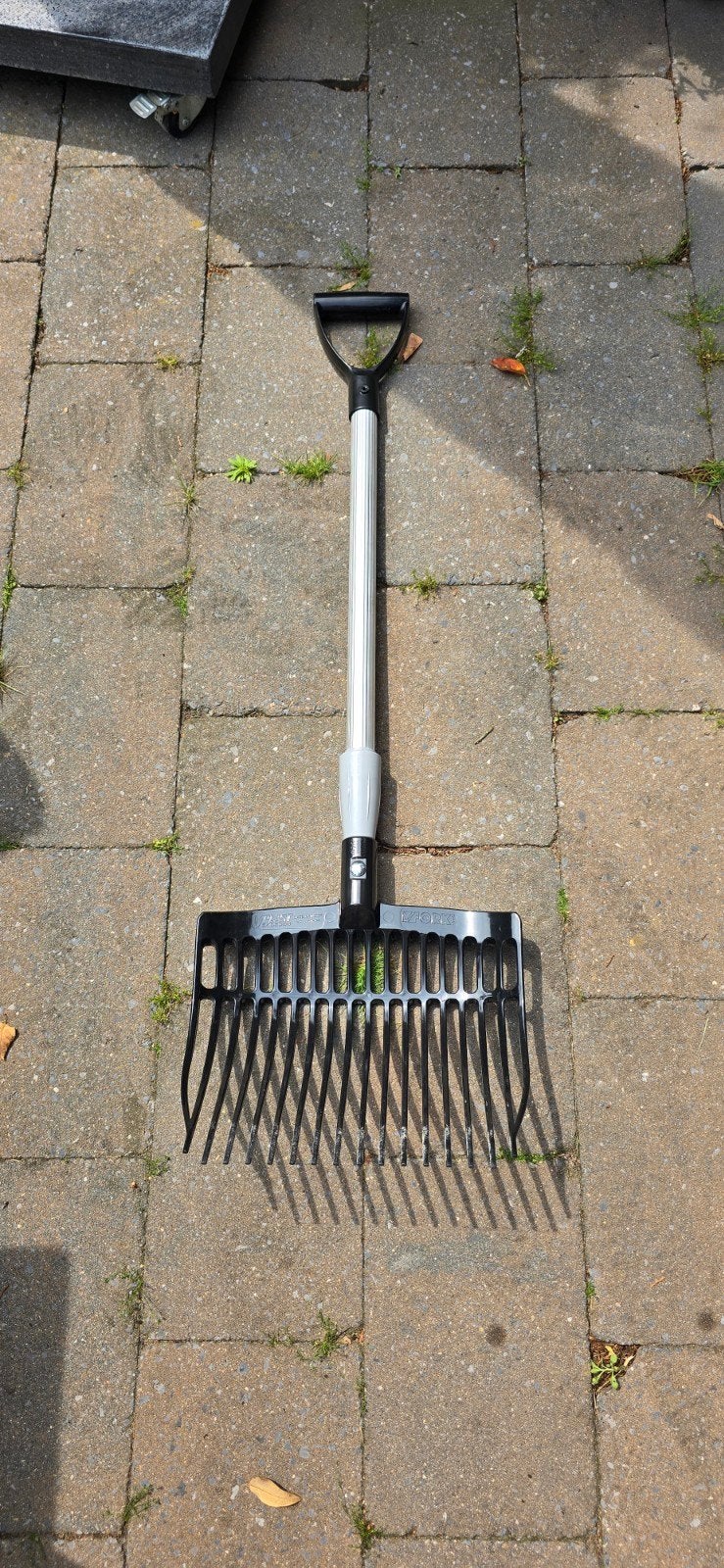 Uitschuifbare mest schepper / mestvork, Tuin en Terras, Hand-tuingereedschap, Ophalen, Nieuw, Vork