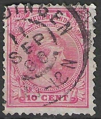 Nederland 1891/1897 - Yvert 37 - Koningin Wilhelmina  (ST), Verzenden, Gestempeld