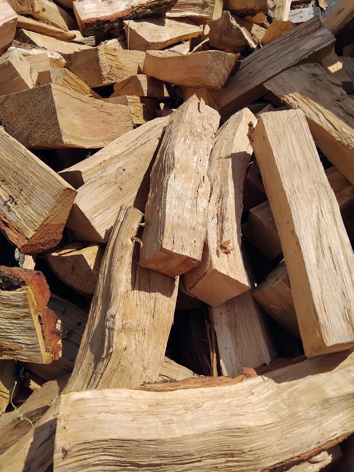 Haardhout EIKEN en/of BEUKEN in grote 17-21 kg XXL netzakken, Tuin en Terras, Haardhout, 6 m³ of meer, Ophalen of Verzenden, Eikenhout