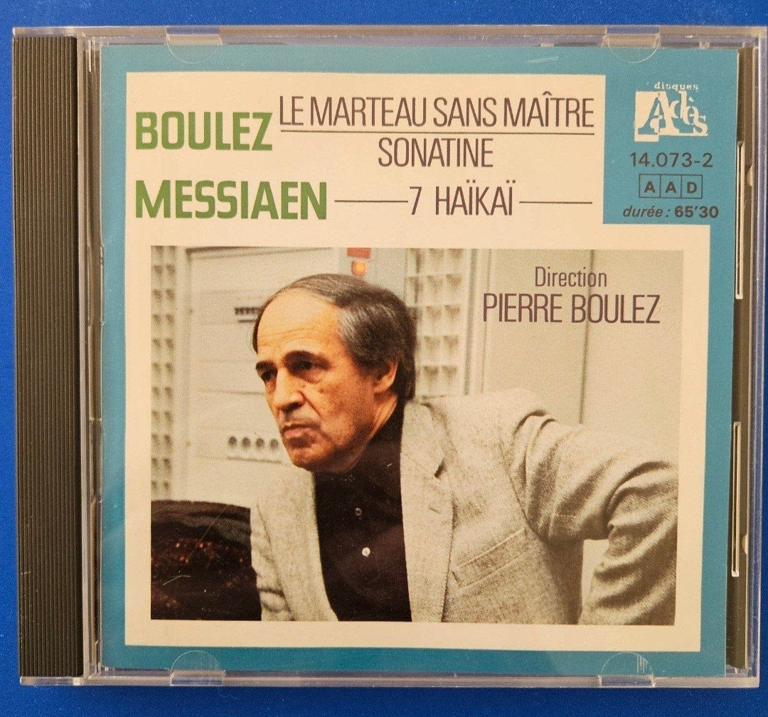 Boulez / Messiaen – Le Marteau sans maître / Sonatine / 7 Ha, Ophalen of Verzenden, Zo goed als nieuw