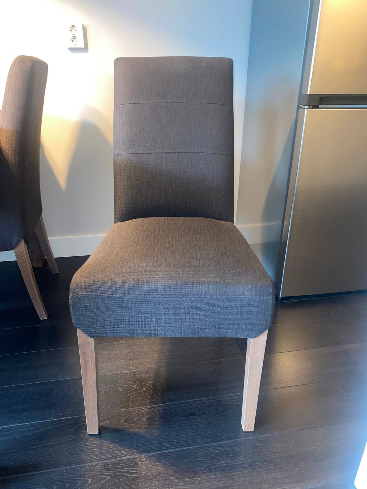 Eettafel, tv meubel en salontafel, Ophalen, Gebruikt, Bruin, Vier