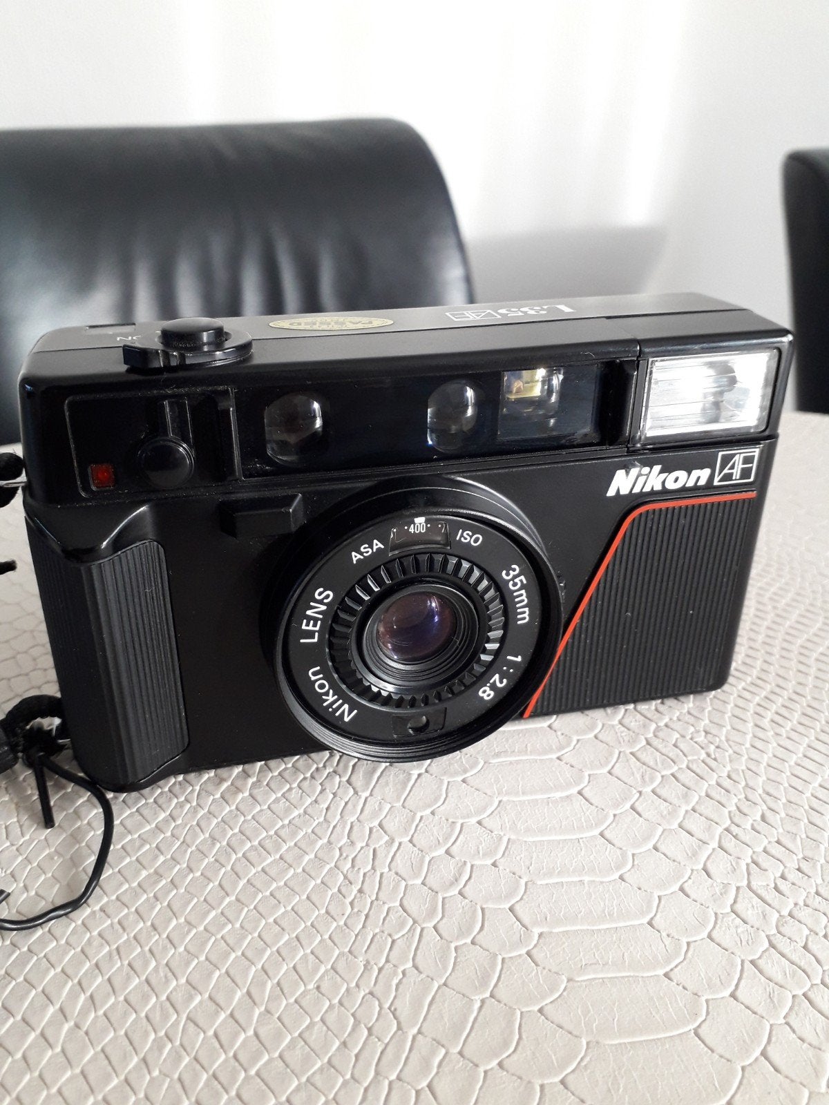 Nikon L35AF compact camera - Zo goed als nieuw, Audio, Tv en Foto, Ophalen, Zo goed als nieuw, Compact, Nikon