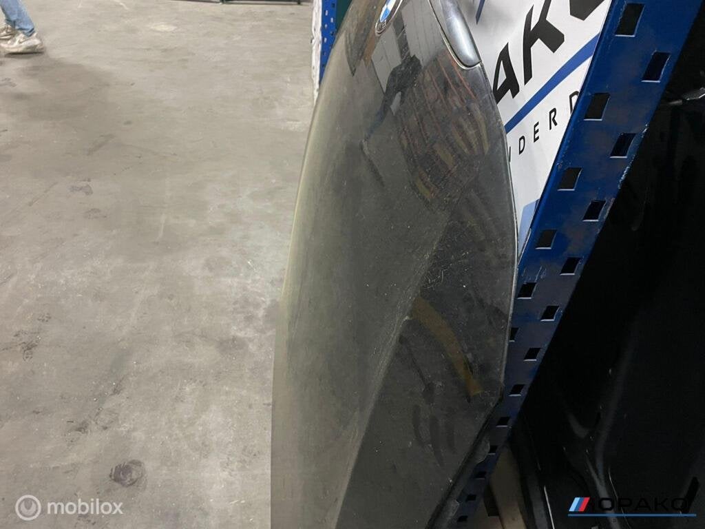 Motorkap zwart sapphire black metallic 475 - BMW E90 E91, Gebruikt, Einsteinlaan 5 rijswijk, Bmw, Ophalen of Verzenden