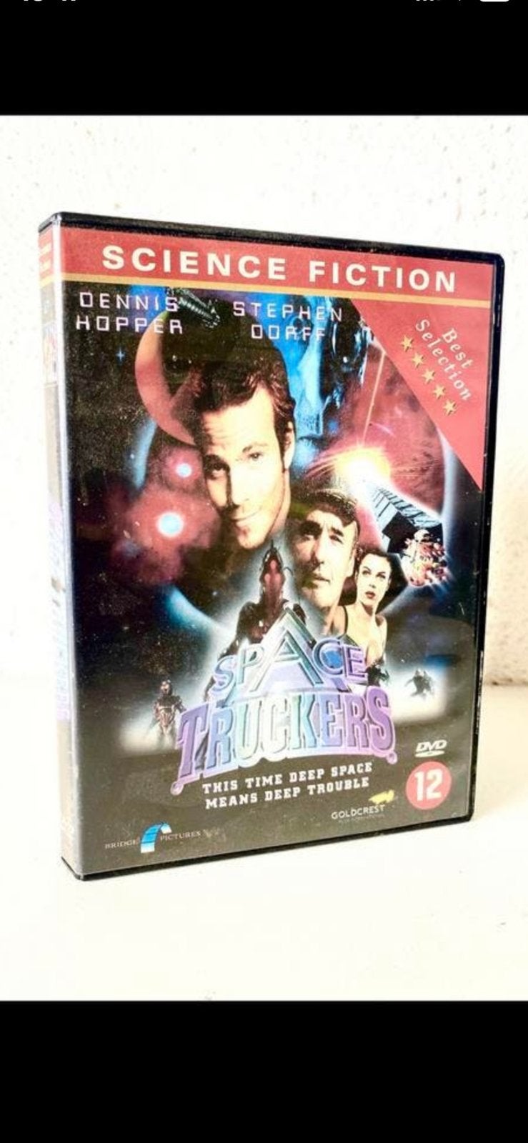 dvd:  ‘SPACE TRUCKERS’  (1996), Cd's en Dvd's, Engels, Nederlands, Ophalen of Verzenden, Zo goed als nieuw