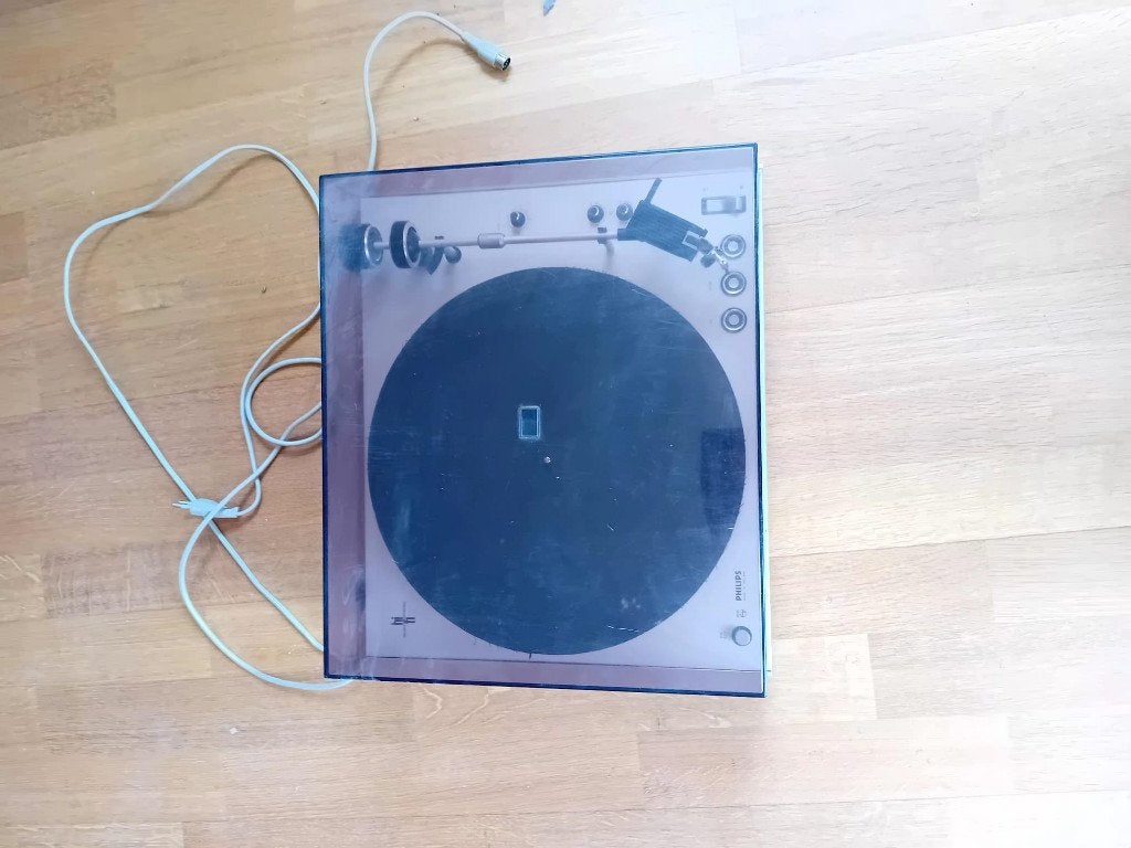 Vintage Philips platenspeler uit jaren '70, Ophalen, Philips, Gebruikt, Automatisch