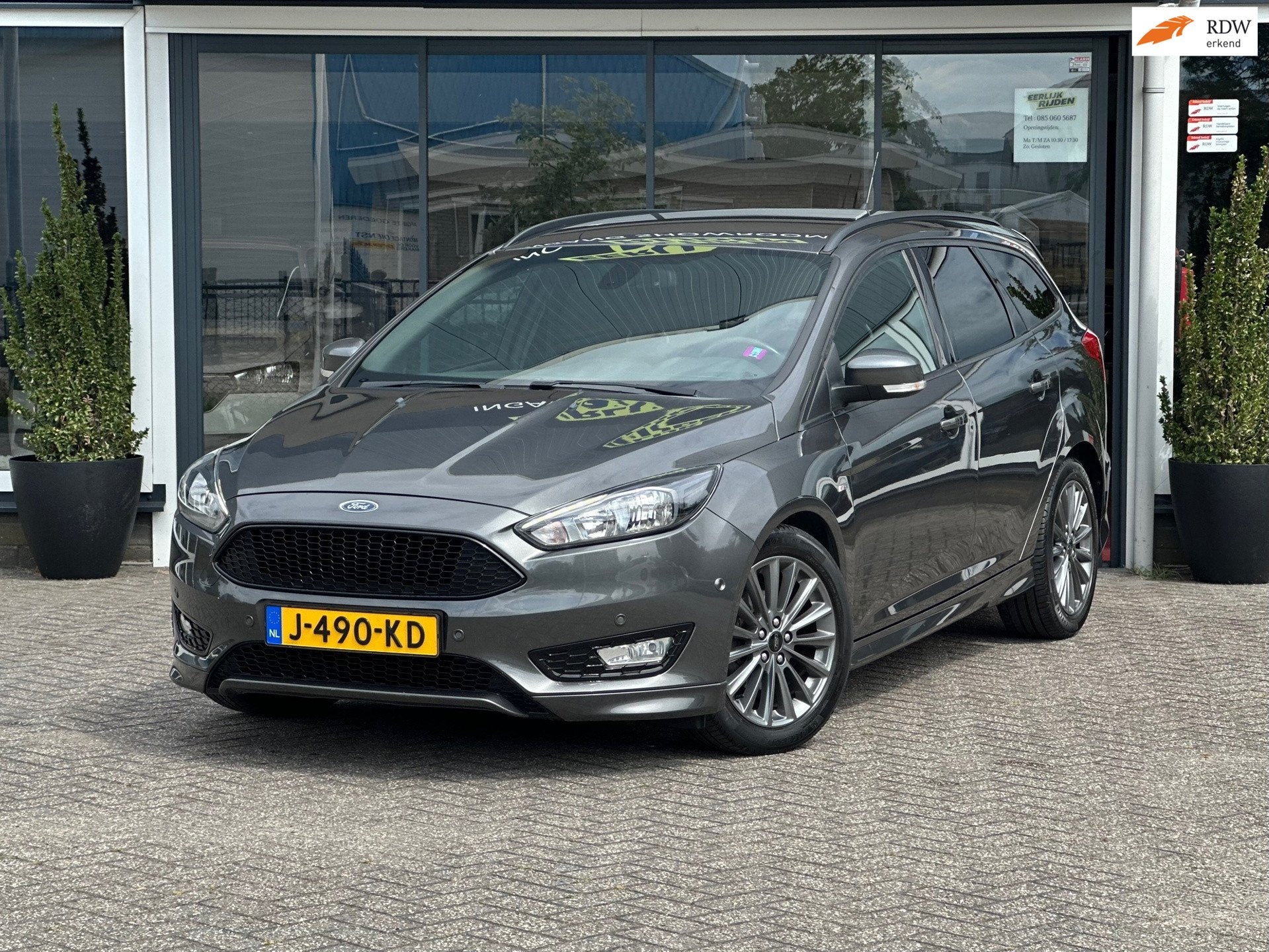 Ford Focus Wagon 1.0 ST-Line | Nieuwe Apk | Uitstekende staa, 125 pk, Gebruikt, Euro 6, Handgeschakeld