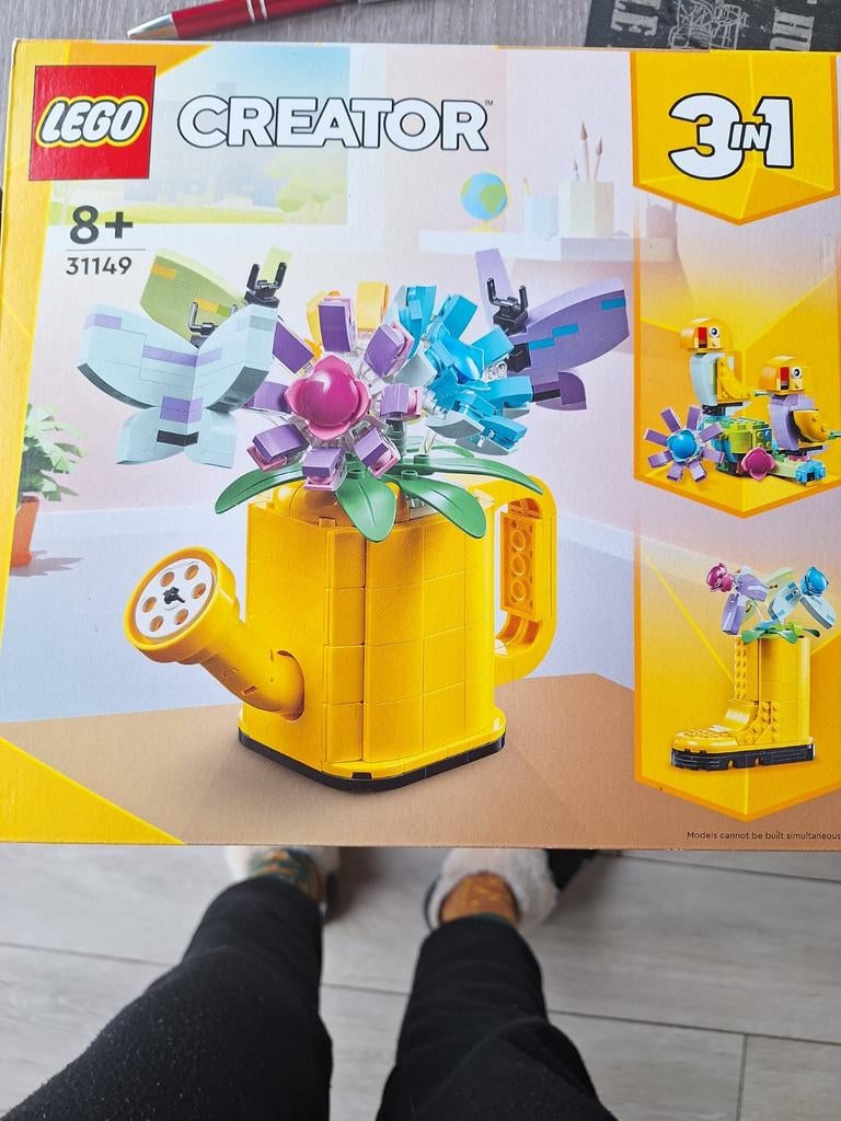LEGO Creator 3in1 Gieter met Bloemen en Vlinders (31149), Lego, Nieuw, Ophalen of Verzenden, Ongeopend/sealed