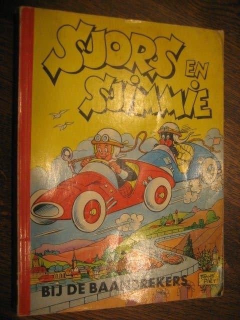 sjors en sjimmie bij de baanbrekers, Boeken, Eén stripboek, Ophalen of Verzenden, Gelezen