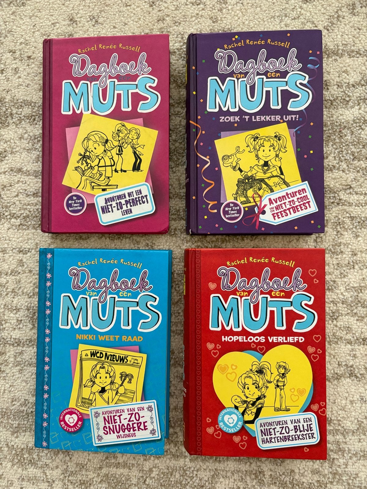 Dagboek van een Muts boeken 4 eur per stuk, Boeken, Ophalen of Verzenden, Gelezen, Fictie