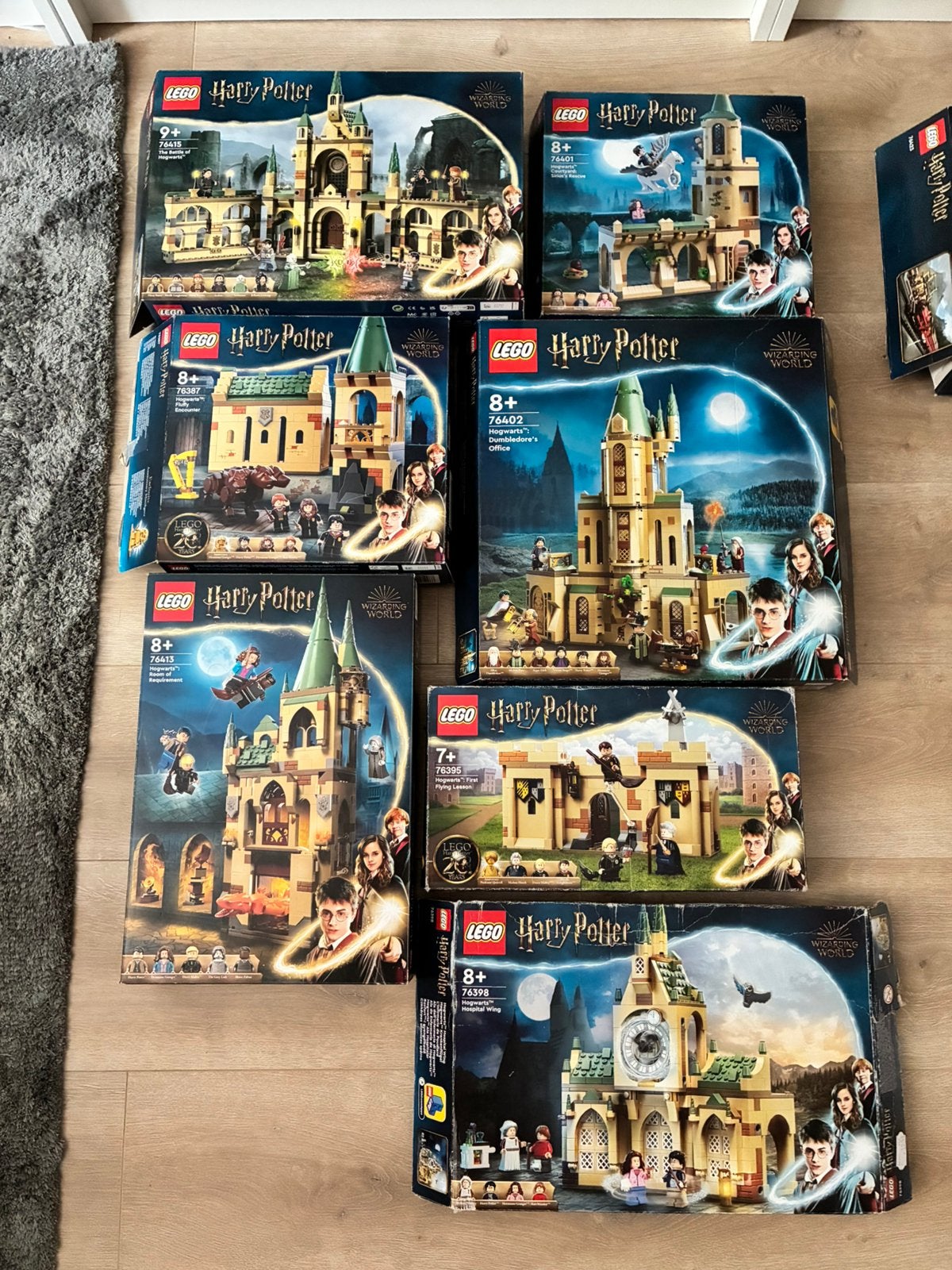 Collectie 7x Lego Harry Potter setjes: 76387, 76398 etc, Lego, Harry Potter, Ophalen of Verzenden, Zo goed als nieuw