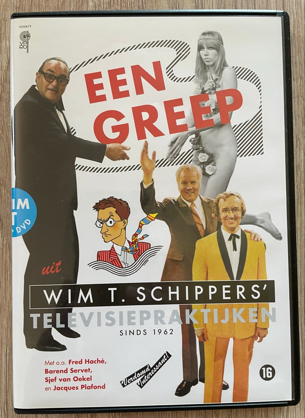 3x DVD * Wim T. Schippers' Televisiepraktijken * Een Greep, Vanaf 16 jaar, Ophalen of Verzenden, Zo goed als nieuw, Komedie