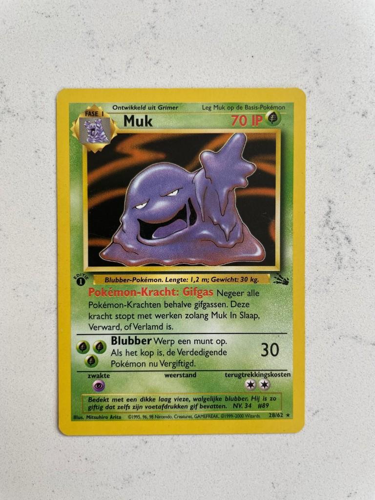 Muk fossil first edition Nederlands, Ophalen of Verzenden, Zo goed als nieuw