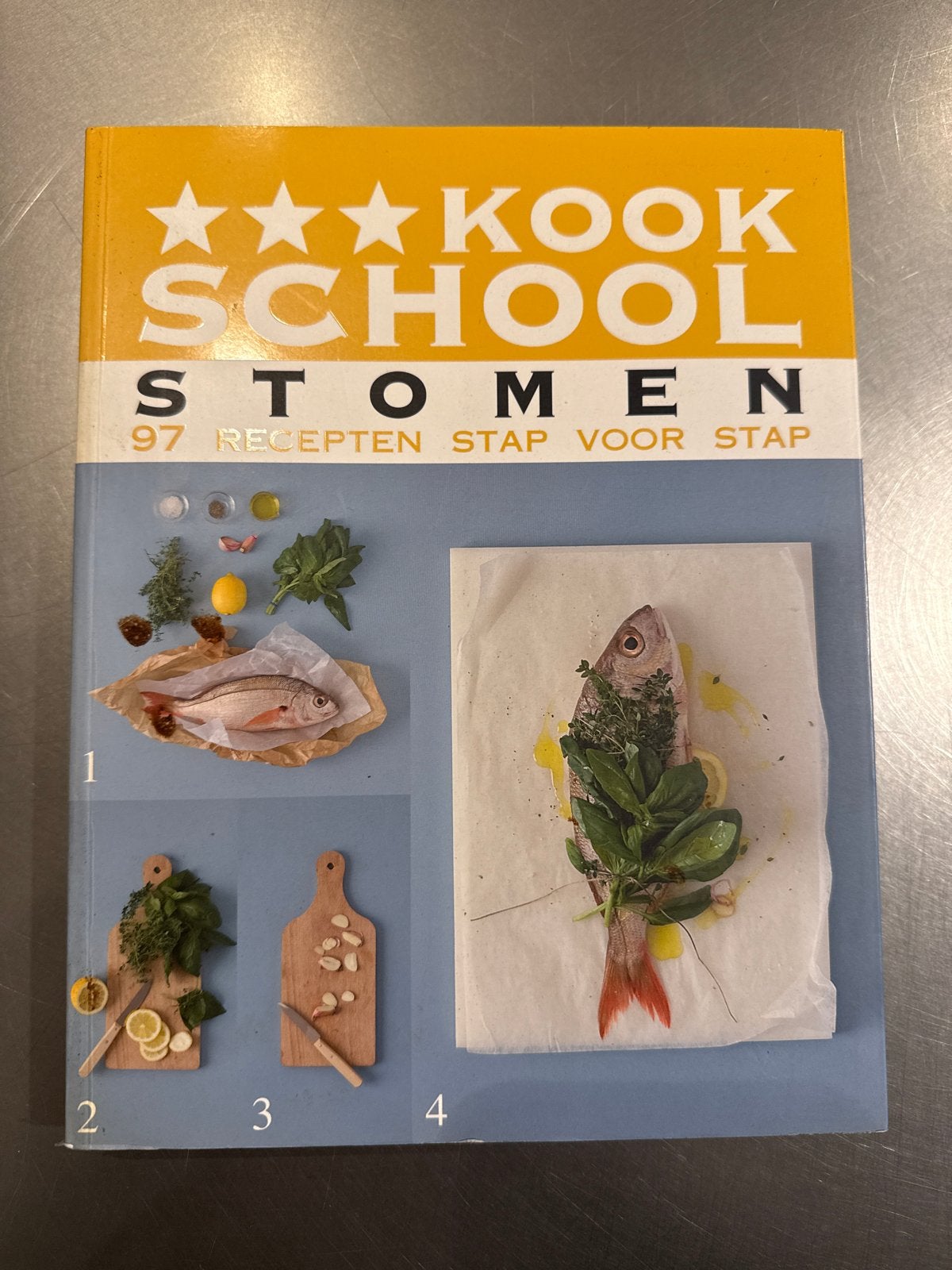 Kookschool: Stomen - 97 recepten stap voor stap, Boeken, Hoofdgerechten, Azië en Oosters, Ophalen of Verzenden, Zo goed als nieuw