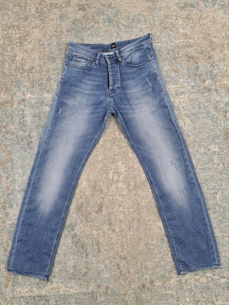 Hugo Boss TABER W30 L30 Slim STRETCH Bronno3030 Blauw, Kleding | Heren, Spijkerbroeken en Jeans, HUGO BOSS Benelux B.V., Blauw