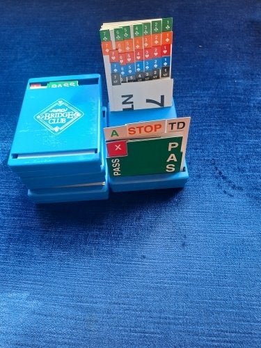 Bidding boxen Avro-bridge, Hobby en Vrije tijd, Gezelschapsspellen | Kaartspellen, Ophalen of Verzenden, Nieuw