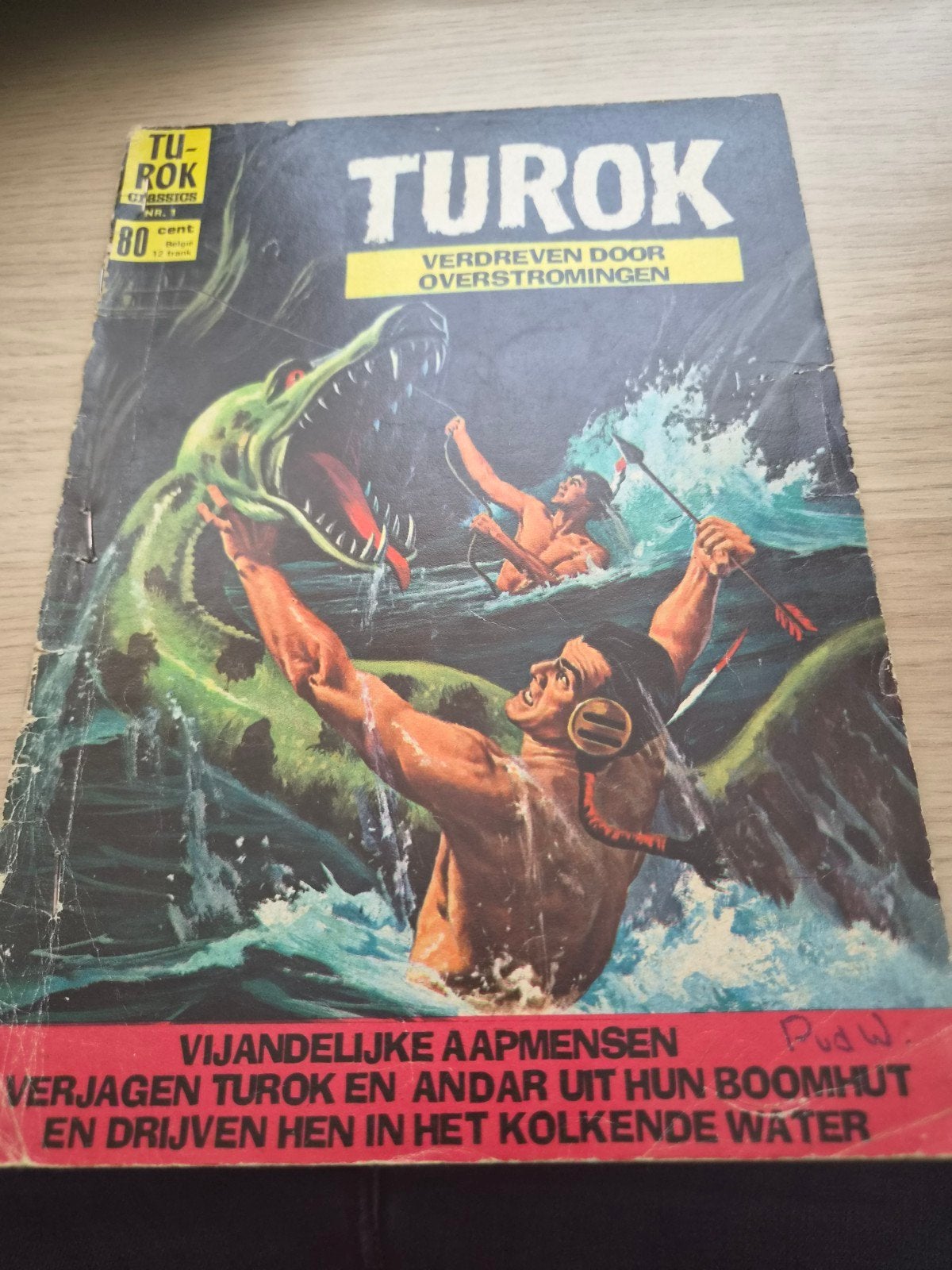 Turok Classics nr. 1 - Verdreven door Overstromingen, Ophalen of Verzenden