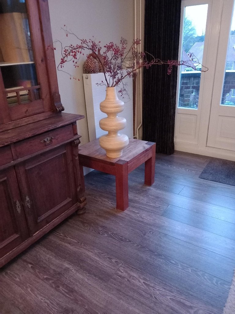 tafeltje, Minder dan 55 cm, Gebruikt, Vierkant, Ophalen