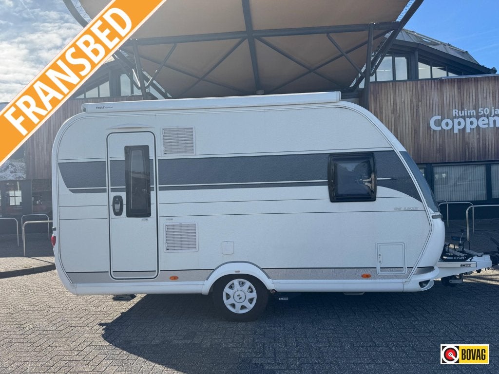Hobby De Luxe 400 SFE 2021 Mover,E&P,Luifel!!!, Bedrijf, Treinzit, 4 tot 5 meter, 1000 - 1250 kg