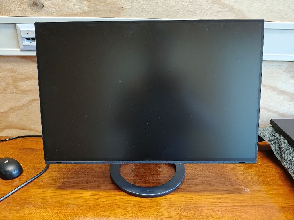 Eizo FlexScan EV2485-BK Zwart, Ophalen, Gebruikt, IPS, 24,1